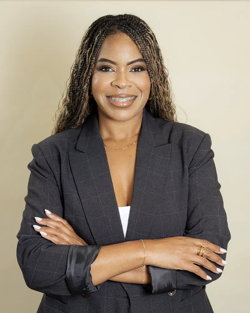 Portrait of Krystyl Wright, LCSW, VP of Operations, Marketing & Community Outreach at Pand Health early psychosis program in Los Angeles