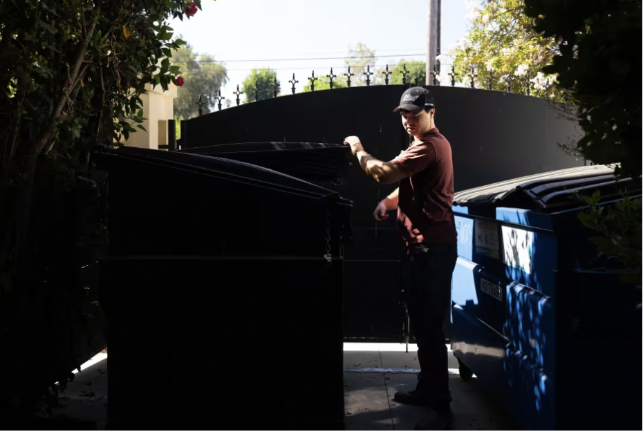 Noah Hudnut at the recovery house in Los Angeles where he worked after completing treatment at California OnTrack.